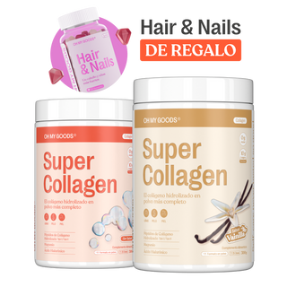 Super Collagen Vainilla + Neutro - Pack Ahorro