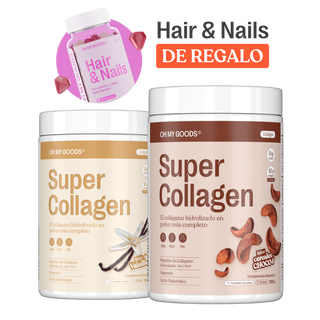 Super Collagen Choco + Vainilla - Pack Ahorro