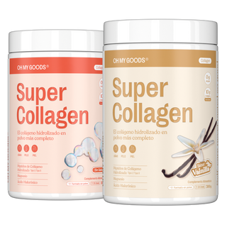 Super Collagen Vainilla + Neutro - Pack Ahorro